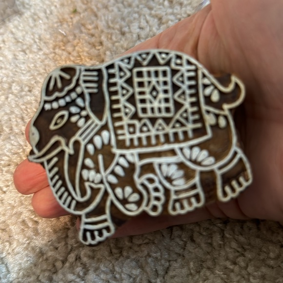 New Boho Elephant Stamp - Picture 2 of 3